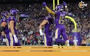 Los Ravens se llevaron un dramático juego divisional (Foto: AFP)