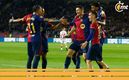 Celebración del Barcelona (Reuters)