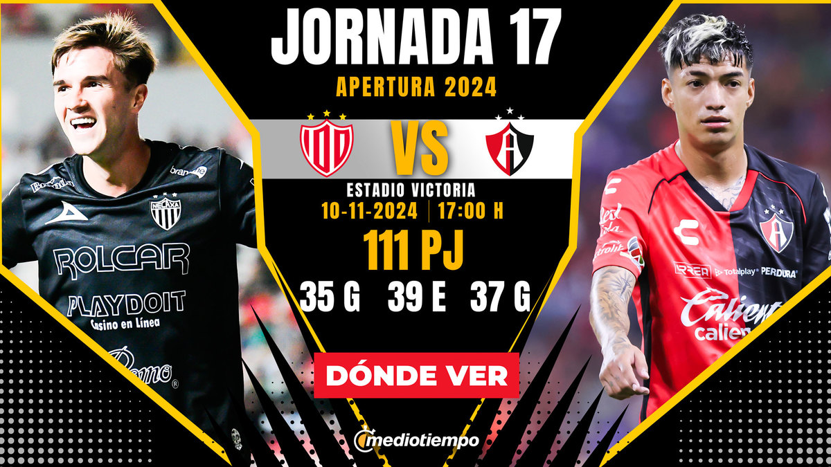 Liga MX: A qué hora y dónde ver Necaxa vs Atlas EN VIVO