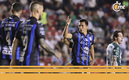 Rubio Rubin anotó dos goles ante Santos. (FOTO: Imago7)