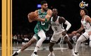 Jayson Tatum en el triunfo obtenido en el Barclays Center (AFP)