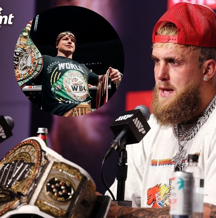 Jake Paul mandó mensaje al Canelo (AFP)