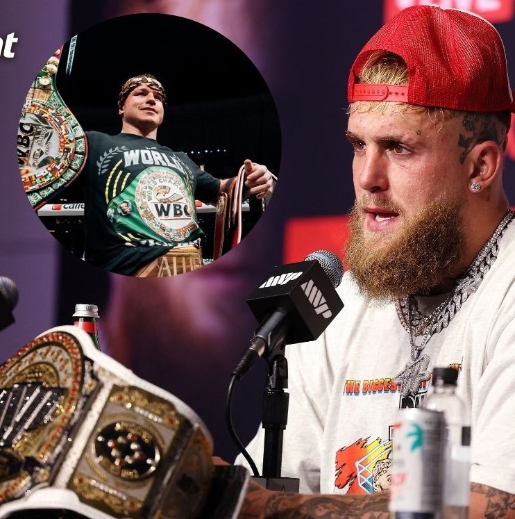 Jake Paul mandó mensaje al Canelo (AFP)