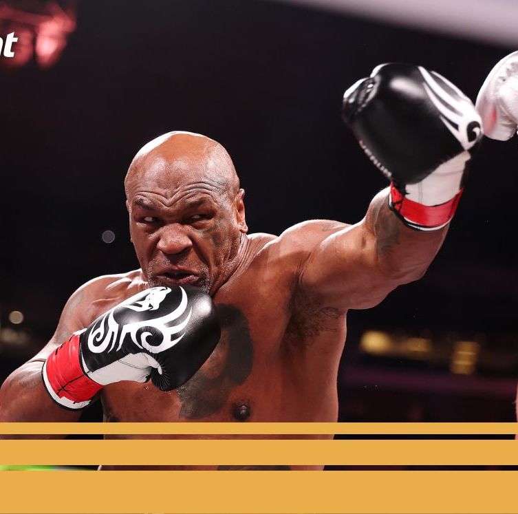 Mike Tyson cayó anoche por decisión unánime ante Jake Paul (X: @netflix)