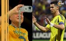 Ronaldo busca a su fan (Foto: Caputra | Reuters)