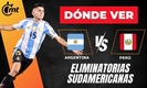 Argentina y Perú; horarios, canales en vivo y más de fecha 12 Eliminatorias CONMEBOL. Foto: Mediotiempo