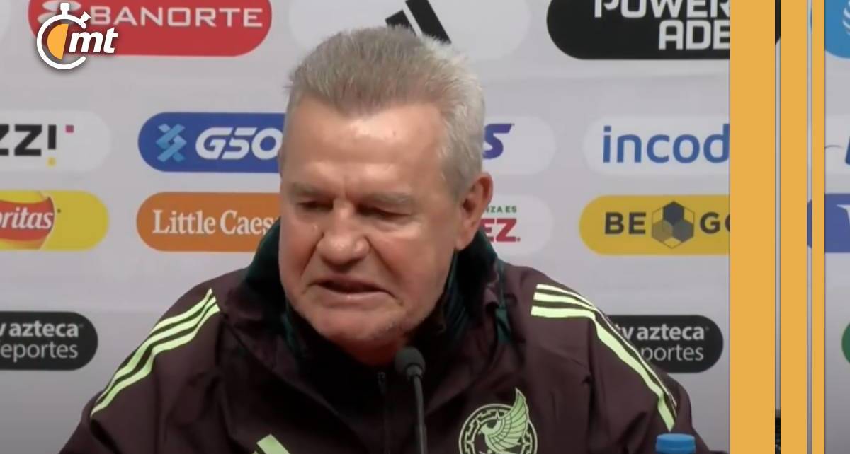 Javier Aguirre, en su imitación de Tuca Ferretti (Captura)