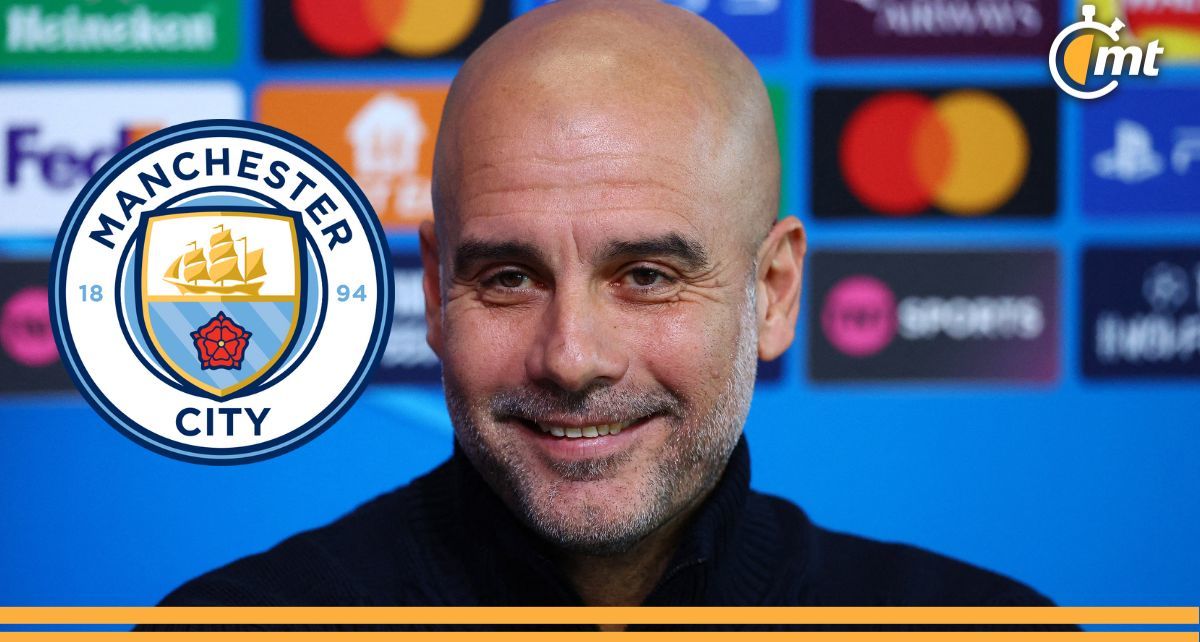 Pep Guardiola dirigiendo a Manchester City (Reuters)