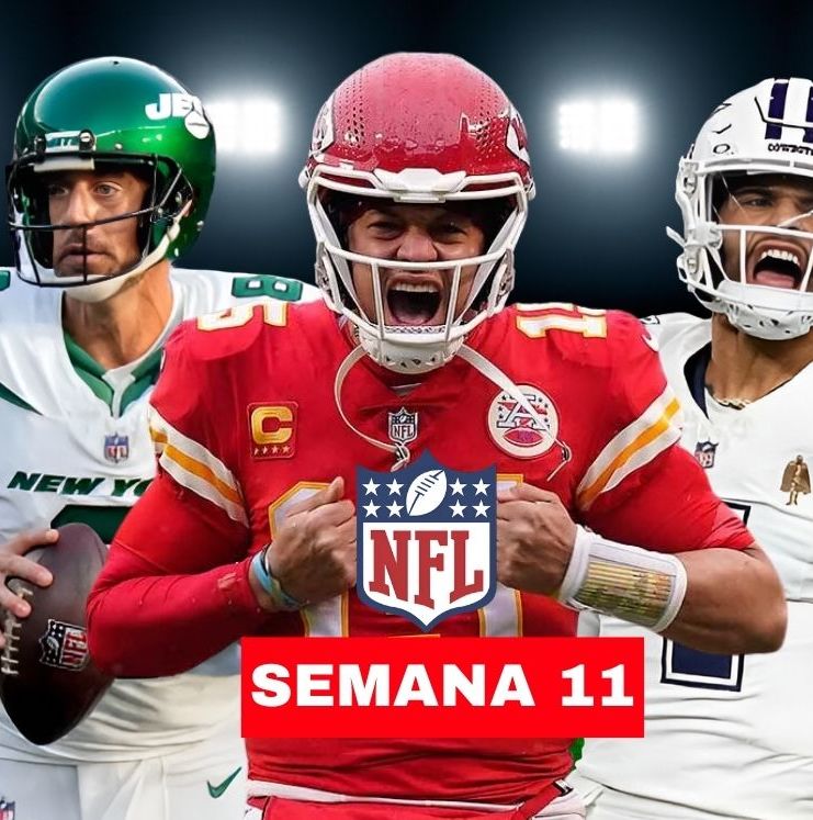 Resultados de los partidos AL MOMENTO semana 11 de la NFL