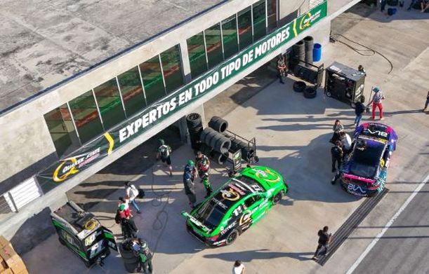 Vista del garage de HO Speed Racing (Cortesía)