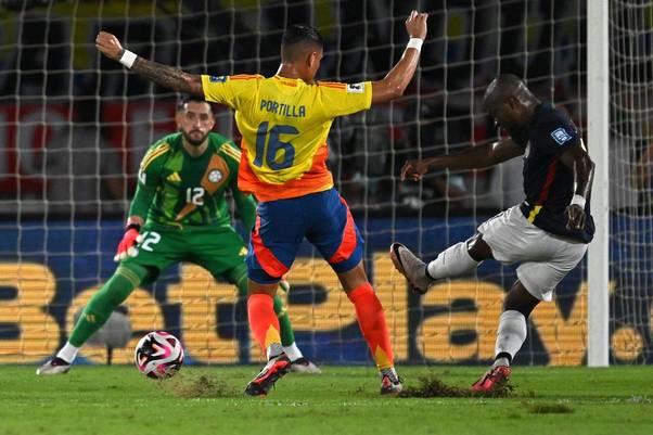 Enner Valencia definió como los grandes (AFP)