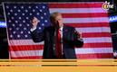 Donald Trump hace su baile durante la campaña electoral (Reuters)
