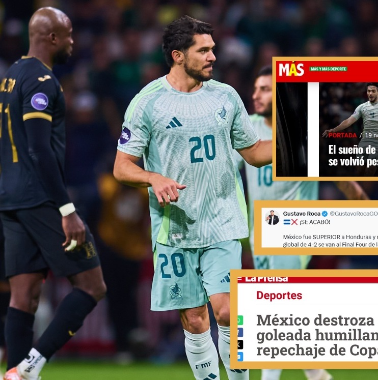 ¿Cómo reaccionó la prensa de Honduras a la remontada de México en Toluca? (Mexsport | Capturas)