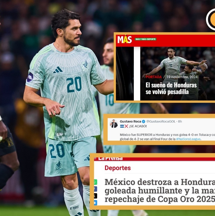 ¿Cómo reaccionó la prensa de Honduras a la remontada de México en Toluca? (Mexsport | Capturas)