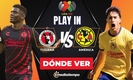 Tijuana vs América: conoce los horarios y canales para ver EN VIVO partido de Play In HOY. Foto: Mediotiempo