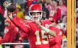 Patrick Mahomes lanza pase con Chiefs (Reuters)
