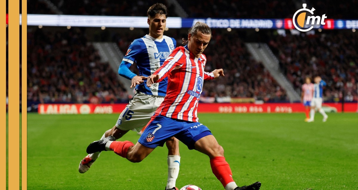Los Colchoneros remontan en el Metropolitano (Foto: AFP)