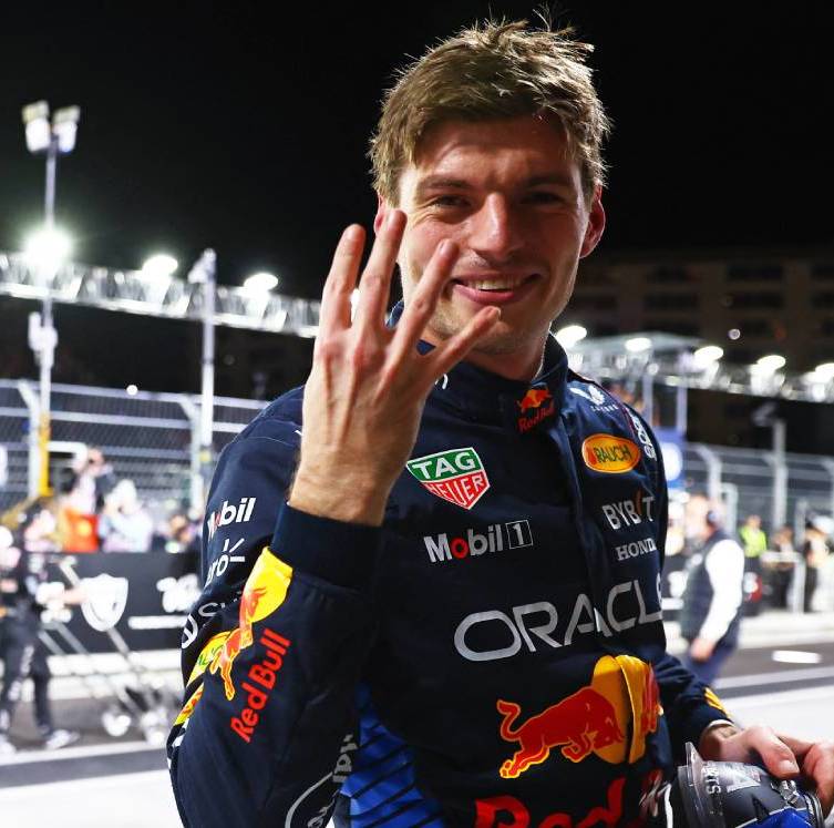 Max Verstappen, tetracampeón del mundo en F1 (AFP)