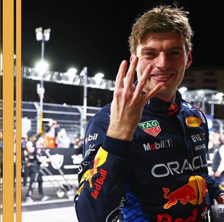 Max Verstappen, tetracampeón del mundo en F1 (AFP)