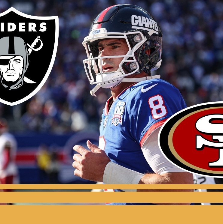 Daniel Jones es de gran interés para Las Vegas Raiders y San Francisco 49ers. Foto: Reuters