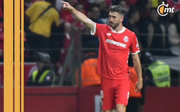Paulinho celebra un gol con Toluca (Imago7)