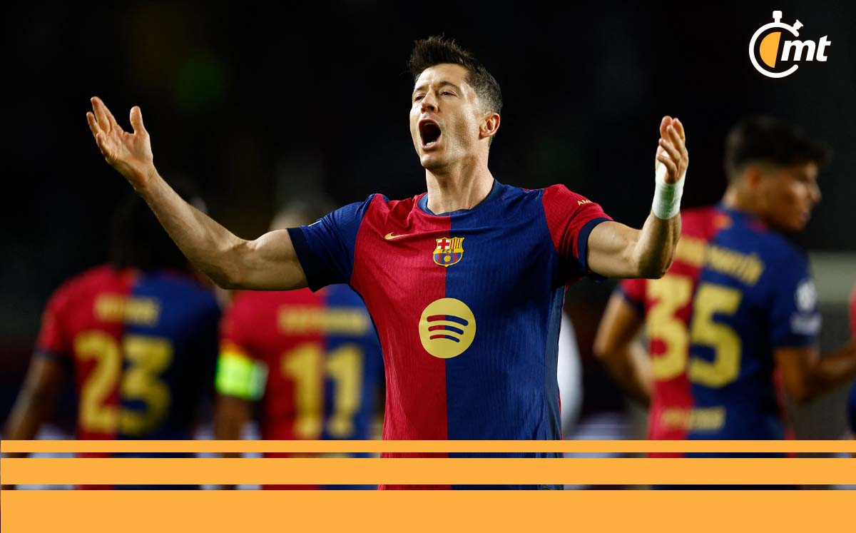 Ewandowski llegó a 101 goles en Champions. (Foto: Reuters)