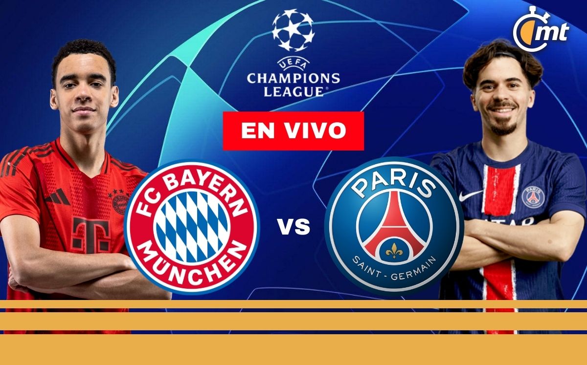 Bayern vs PSG: ¿a qué hora y dónde ver juego EN VIVO Champions League?