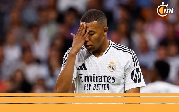 Kylian Mbappé en un momento complicado (Reuters)