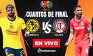 Sigue la transmisión del partido entre América y Toluca de los Cuartos de Final HOY. FOTO: (ESPECIAL)