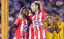 Atlético San Luis dio la sorpresa en casa y se lleva la ventaja ante Tigres (Mexsport)