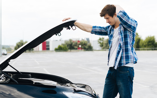 Los efectos de manejar el auto con la reserva. (FOTO: Freepik)