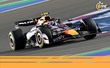 Checo Pérez, eliminado en la SQ1 en Qatar. (Foto: AFP)