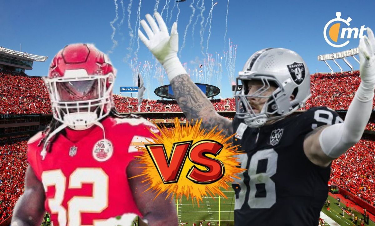 Kansas City Chiefs vs Raiders; horario y dónde ver partido NFL 2024