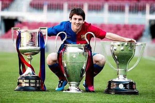 Messi se cansó de ganar títulos con el Barça (@LeoMessi)