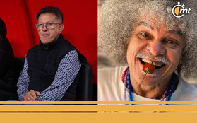 Juan Carlos Osorio y Pibe Valderrama (Foto: Imago7/@pibevalderramap)