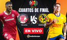 Sigue aquí el partido de VUELTA entre América y Toluca por el pase a Semifinales. FOTO: (Especial)
