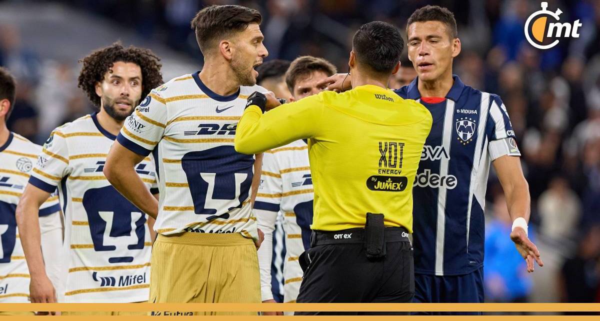 El Rayados vs. Pumas no estuvo exento de polémica (Mexsport)