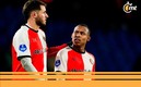Santiago Giménez no salió satisfecho a pesar de su golazo. (Foto: X @feyenoord)
