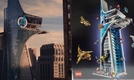 Torre Vengadores de Lego (Foto: Especial)