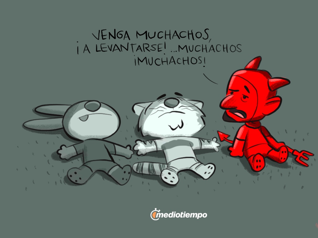 Venga muchachos, ¡a levantarse!