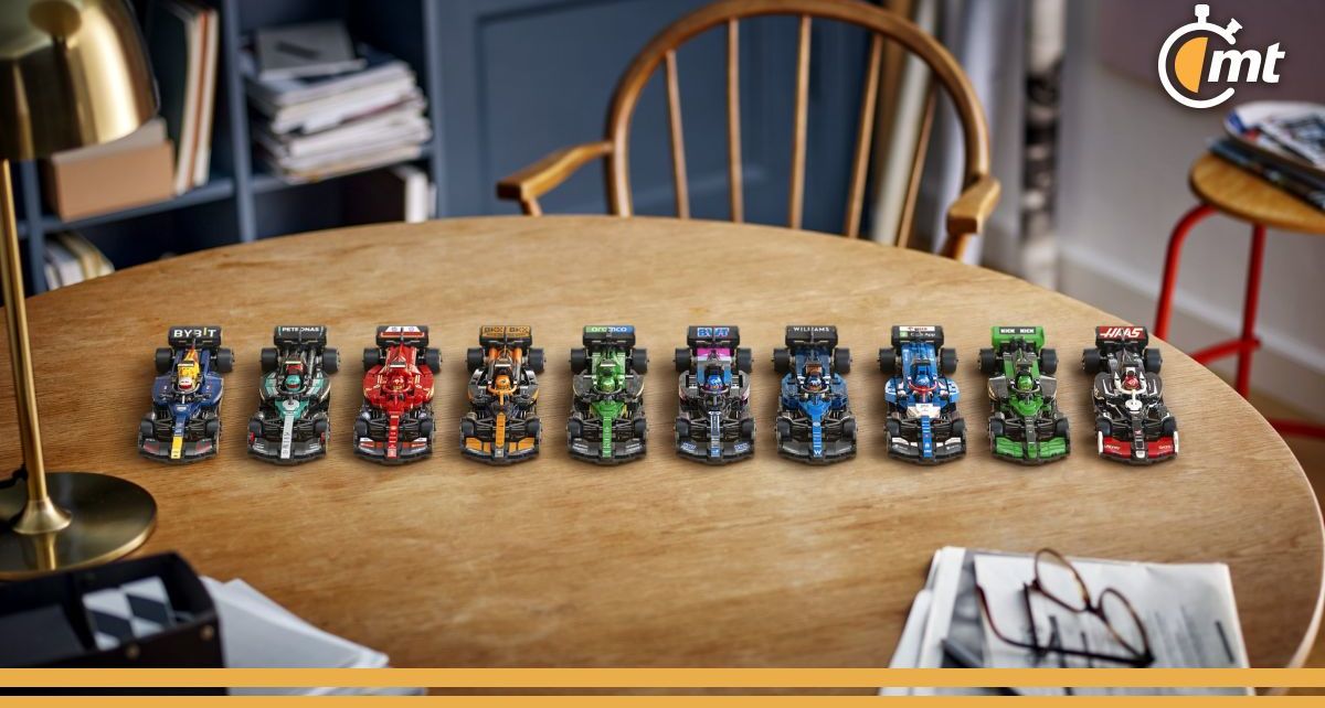 Así lucirán los monoplazas en LEGO (X)