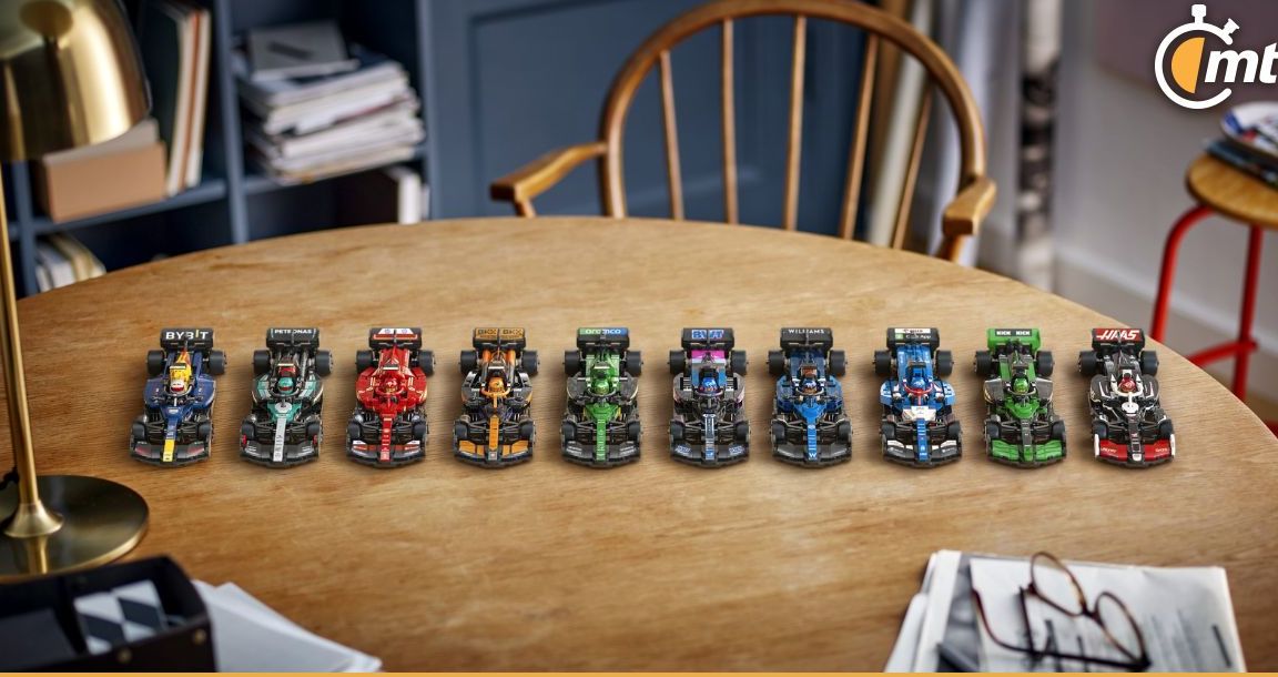 Así lucirán los monoplazas en LEGO (X)