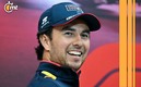 Checo Pérez vuelve a sonreír en Qatar. (Foto: AFP)