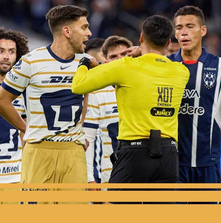 El Rayados vs. Pumas no estuvo exento de polémica (Mexsport)
