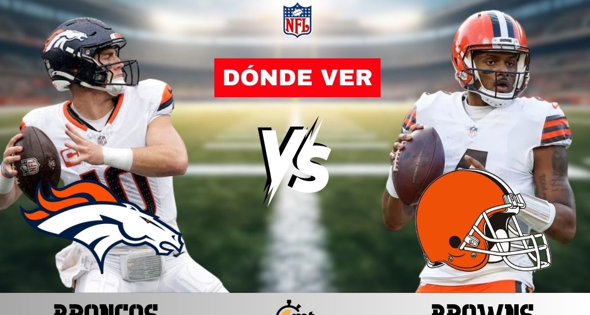 Broncos vs Browns|  en el Monday Night Football| Foto: Especial