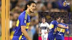 Cavani discute con Zeballos (Foto: AFP)