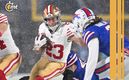 Christian McCaffrey venía de una grave lesión en el tendón de Aquiles (Reuters)