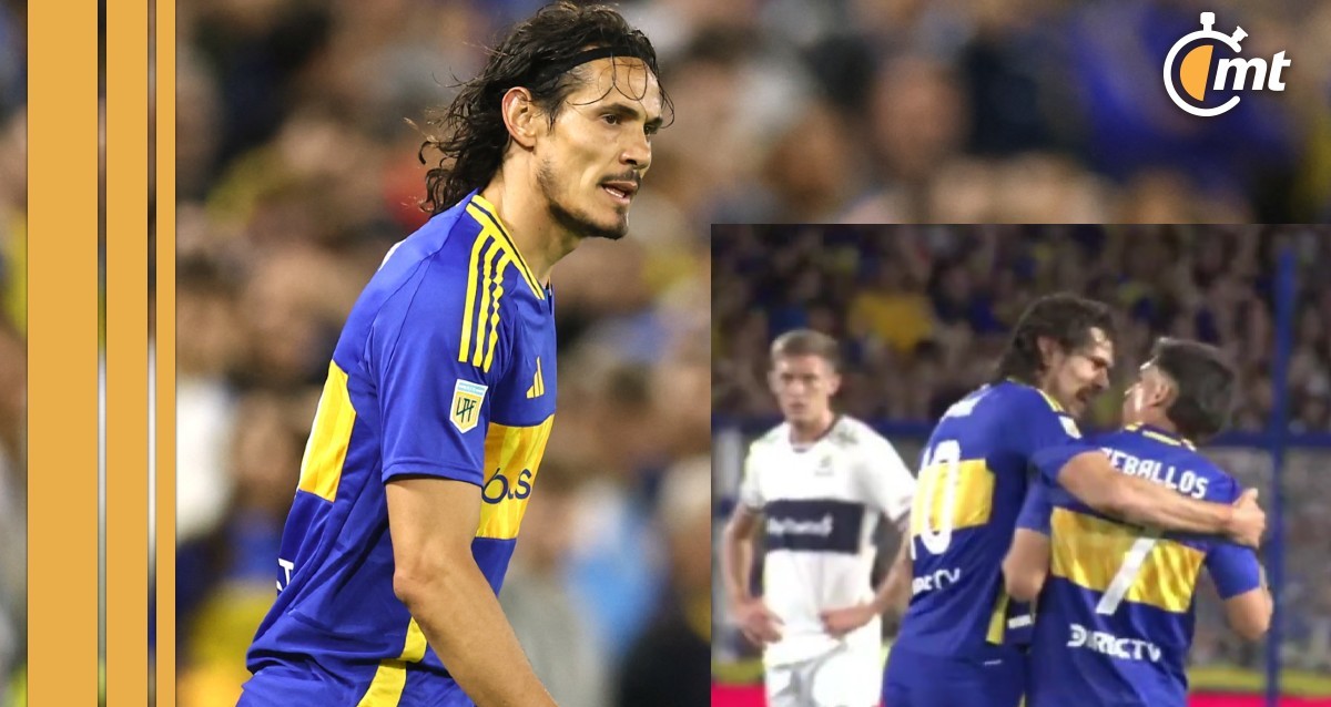Cavani discute con Zeballos (Foto: AFP)