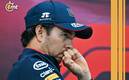 Checo Pérez, previo a una carrera con Red Bull (AFP)