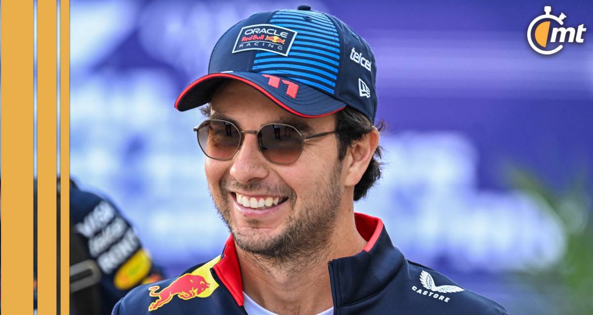 Checo Pérez viene de correr el Gran Premio de Qatar (AFP)